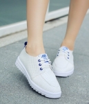 Blue Casual Minimalist Shoe Import