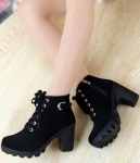 Black Casual Martin Boots