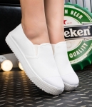 White Casual Minimalist Korea Shoes