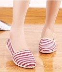 Red Korea Causal Shoes Import