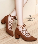 Brown Fashion Lace Shoes Centenary Original