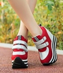 Red High Heel Fashion Sport Shoes