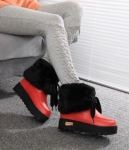 Red Fashion High Boots Import