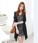 Drape Cardigan JC675 Black