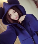 Jacket Hoodie JC740 Blue