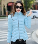 Premium Winter Jacket Korea JC833 Sky Blue