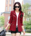 Premium Medium Coat Import JC851 Burgundy