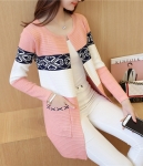 Cardigan Coat Korea Import JC897 Light Pink