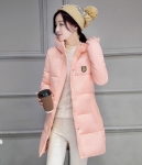 Long Coat Winter Import JC902 Light Pink