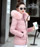 Jacket Winter Hoodie Korea Import JC910 Pink