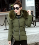 Jacket Winter Hoodie Korea JC912 Green