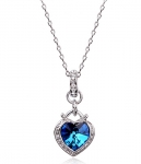 Kalung Crystal JY58219 Blue