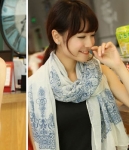 Pashmina Korea Import JY58328 White