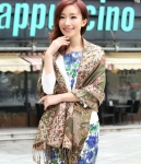 Pashmina Shawl Import JY58380 Green