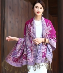 High Quality Syal Import JY58393 Violet