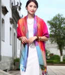 Syal Import High Quality JY58404 Rainbow