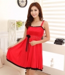 Silk Lingerie Korea Import LG236 Red