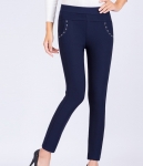 Casual Office Pants Import PS512 Navy Blue