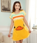 Piyama Kartun Ducky Import PY14 Yellow