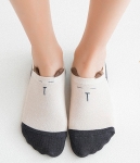 Japanese Cotton Ankle Feet Socks SC18 Beige