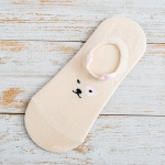 Japanese Cotton Ankle Feet Socks SC19 Cream