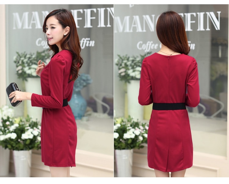 Dress DS3644 Red - Tamochi