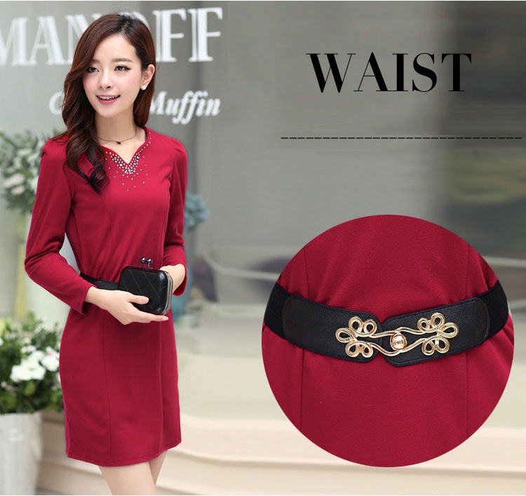 Dress DS3644 Red - Tamochi