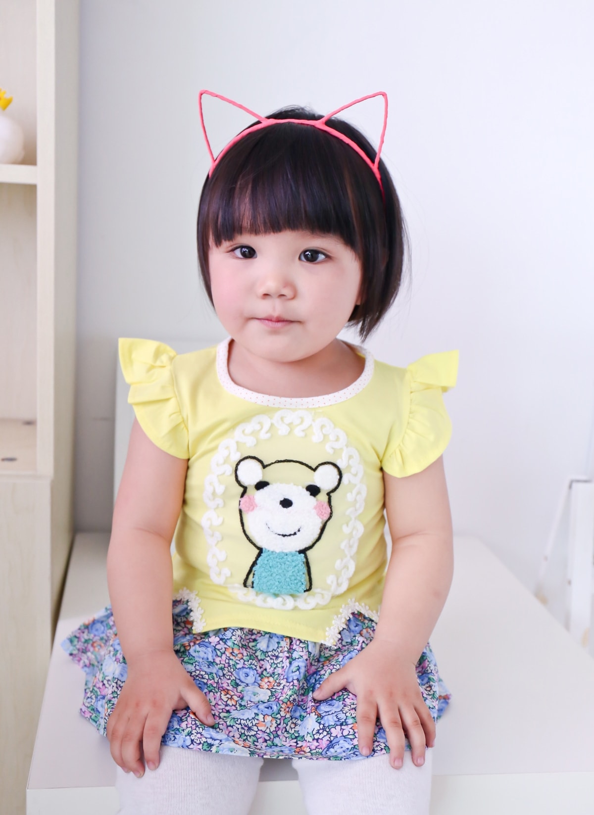 Dress Anak Anak Imut KD40 Yellow - Tamochi